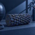 Rouleau de Massage Pilates - Bleu Moucheté