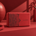 Brique de Yoga - Mandala Rouge