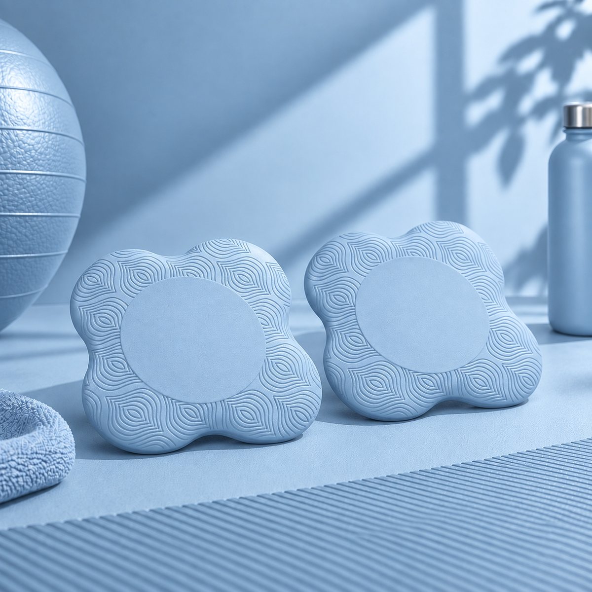 Coussinets de Pilates - Bleu Ciel