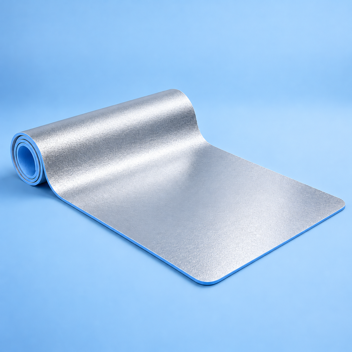 Tapis Pilates Anti-Humidité - Bleu
