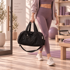 Sac de Sport Pilates - Leslie Noir
