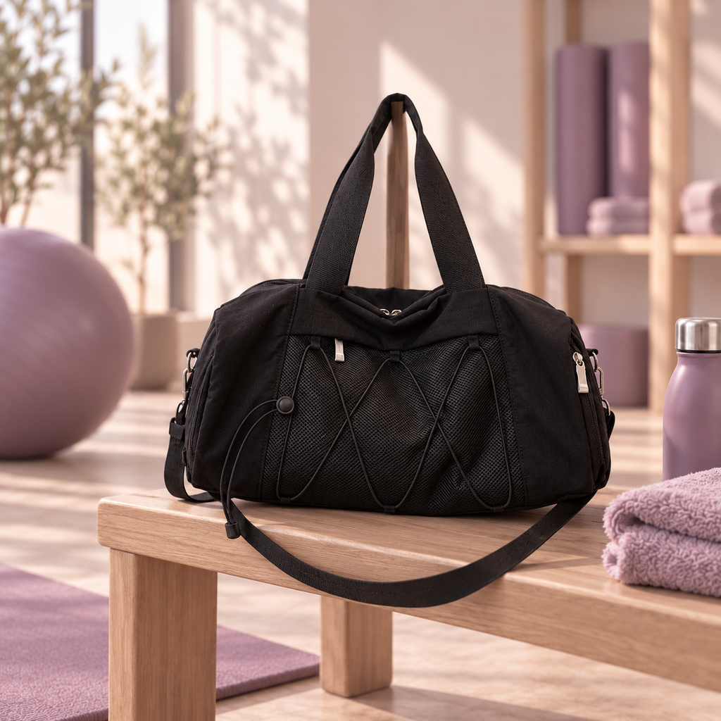 Sac de Sport Pilates - Leslie Noir